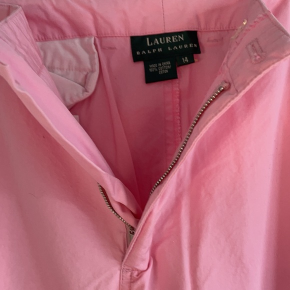 Ralph Lauren Pink Cargo Pants - Picture 2 of 3